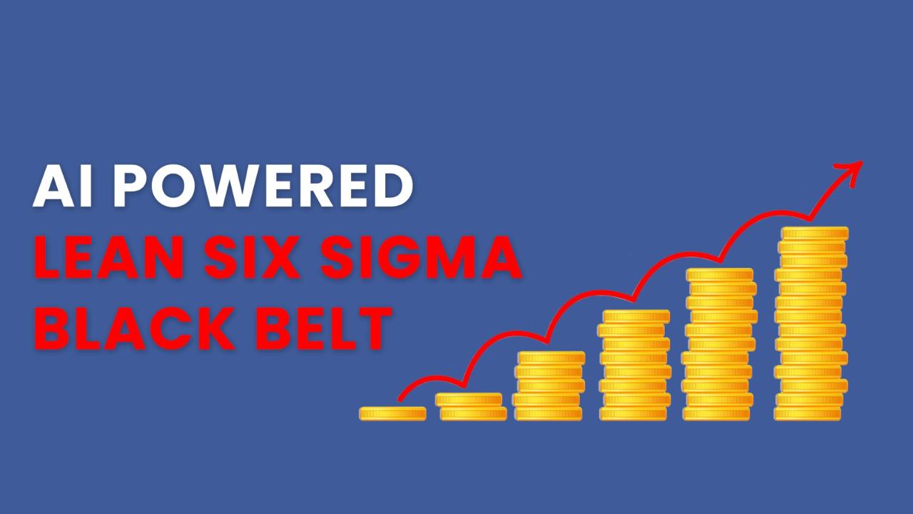 AI Powered Lean Six Sigma Black Belt Lean6SigmaPro