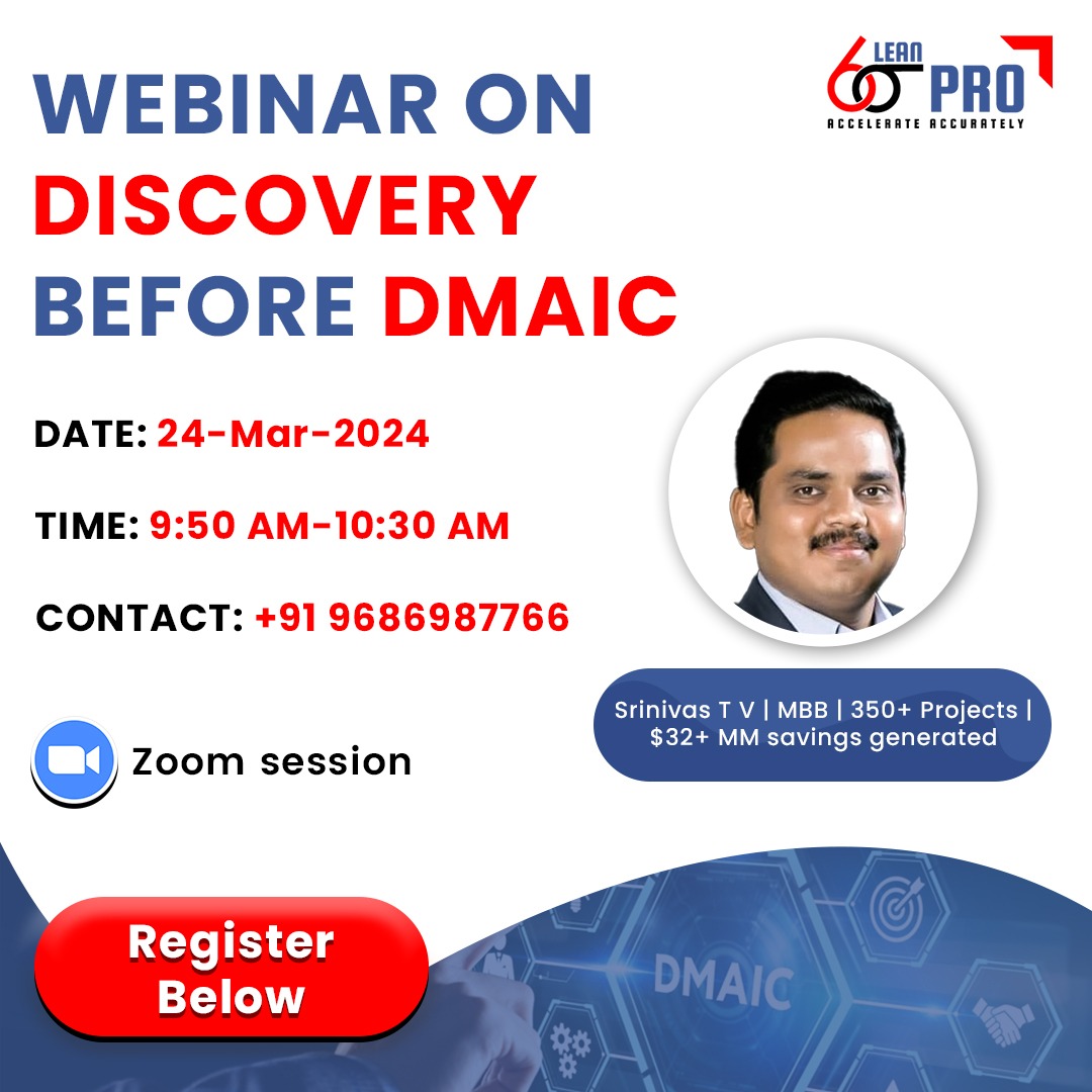 Discovery Before DMAIC